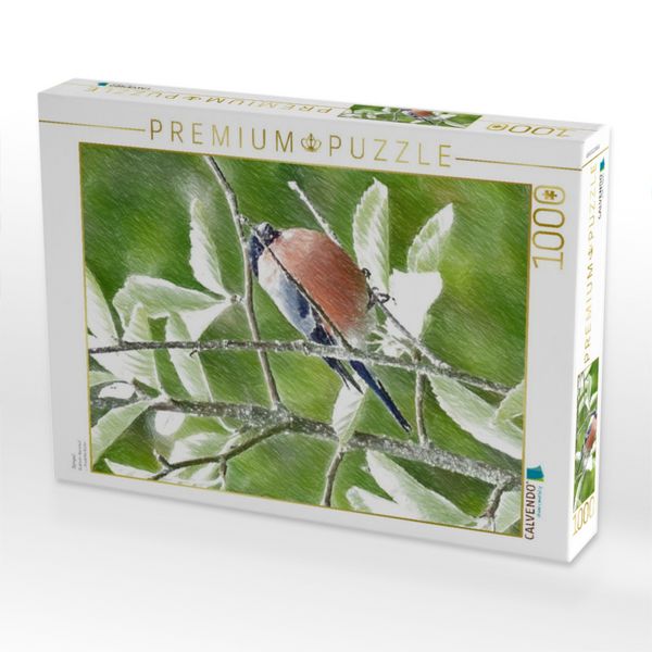 Produktbild: CALVENDO Puzzle Gimpel | 1000 Teile Lege-Gr&ouml;&szlig;e 64x48cm Foto-Puzzle f&uuml;r gl&uuml;ckliche Stunden