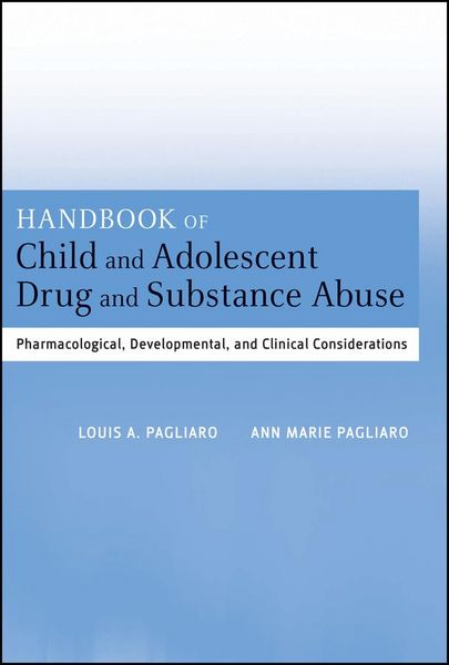 Produktbild: Handbook of Child and Adolescent Drug and Substance Abuse