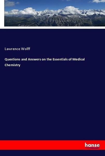 Produktbild: Questions and Answers on the Essentials of Medical Chemistry
