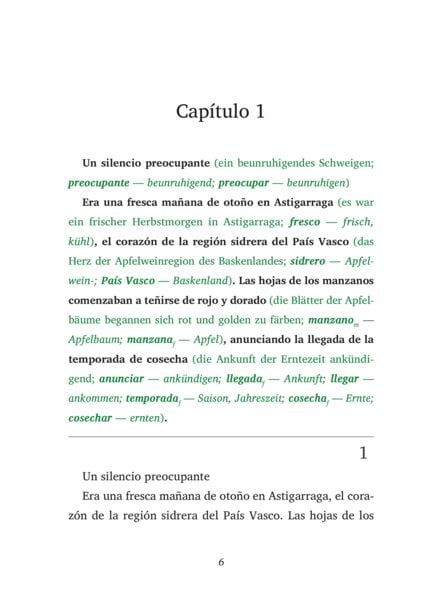 Produktbild: El Enigma de la Sidra Silenciosa - Spanische Krimi-Lekt&uuml;re A1-A2 (+ Audio-CD)