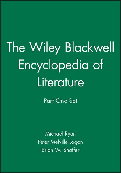 Produktbild: The Wiley Blackwell Encyclopedia of Literature, Part 1 Set