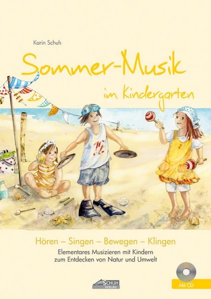 Produktbild: Sommer-Musik im Kindergarten (inkl. Lieder-CD)