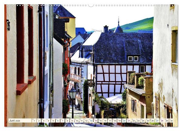 Produktbild: Bernkastel-Cues an der Mosel (hochwertiger Premium Wandkalender 2026 DIN A2 quer), Kunstdruck in Hochglanz