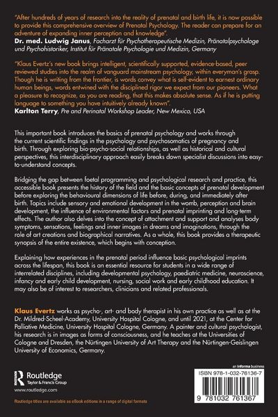 Produktbild: The Psychology of Prenatal Development