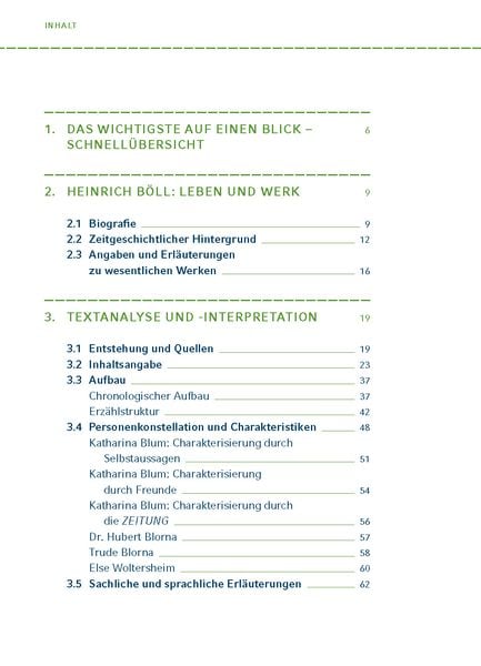 Produktbild: Die verlorene Ehre der Katharina Blum von Heinrich B&ouml;ll