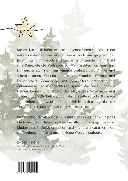 Produktbild: Sternengefl&uuml;ster - der Adventsmalender