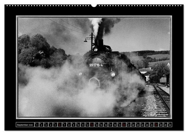 Produktbild: Die Pre&szlig;nitztalbahn (Wandkalender 2026 DIN A2 quer), CALVENDO Monatskalender