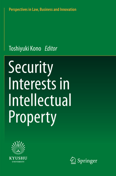 Produktbild: Security Interests in Intellectual Property