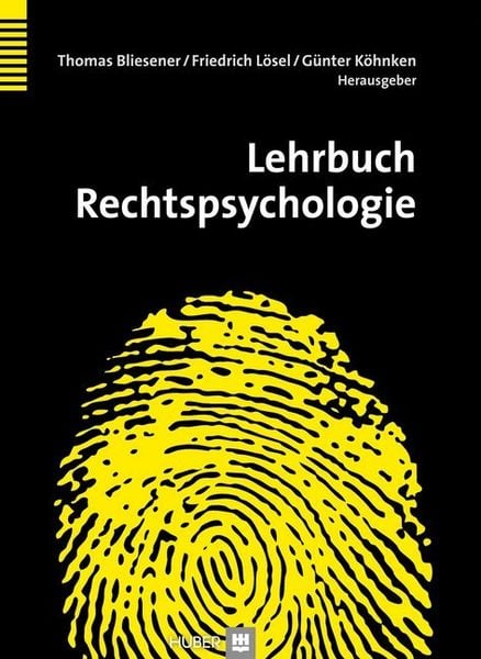Produktbild: Lehrbuch Rechtspsychologie