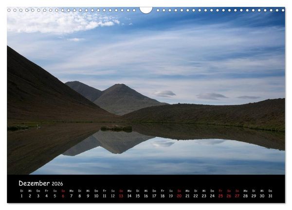 Produktbild: Island (Wandkalender 2026 DIN A3 quer), CALVENDO Monatskalender