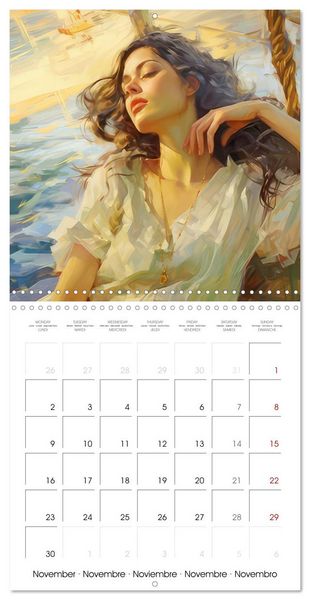 Produktbild: Delicate emotions (Wall Calendar 2026 12 &times; 12 Inch) CALVENDO 12 Month Wall Calendar