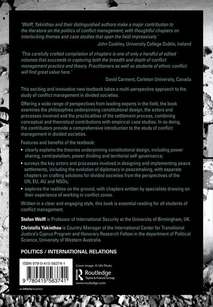 Produktbild: Conflict Management in Divided Societies