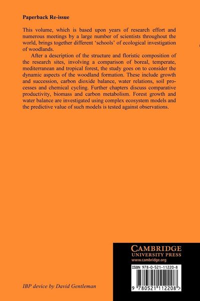 Produktbild: Dynamic Properties of Forest Ecosystems