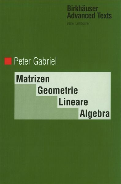 Produktbild: Matrizen, Geometrie, Lineare Algebra