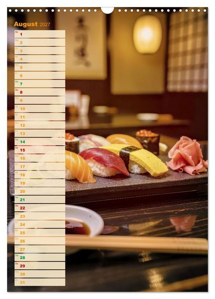 Produktbild: Japanische Lebensart (Wandkalender 2027 DIN A3 hoch), CALVENDO Monatskalender
