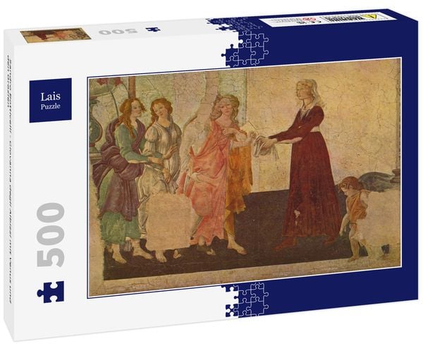 Lais Puzzle Sandro Botticelli - Giovanna degli Albizzi mit Venus und den Grazien 500 Teile