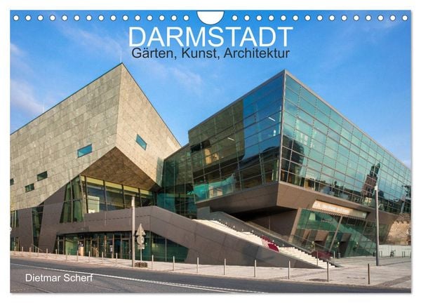 Produktbild: Darmstadt &ndash; G&auml;rten, Kunst, Architektur (Wandkalender 2026 DIN A4 quer), CALVENDO Monatskalender