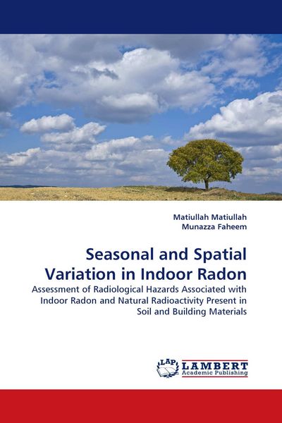 Produktbild: Seasonal and Spatial Variation in Indoor Radon