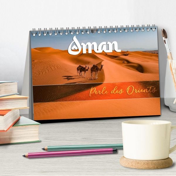 Produktbild: OMAN - Orientperle (Tischkalender 2026 DIN A5 quer), CALVENDO Monatskalender