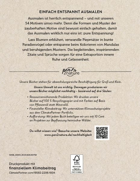 Produktbild: Einfach entspannt ausmalen