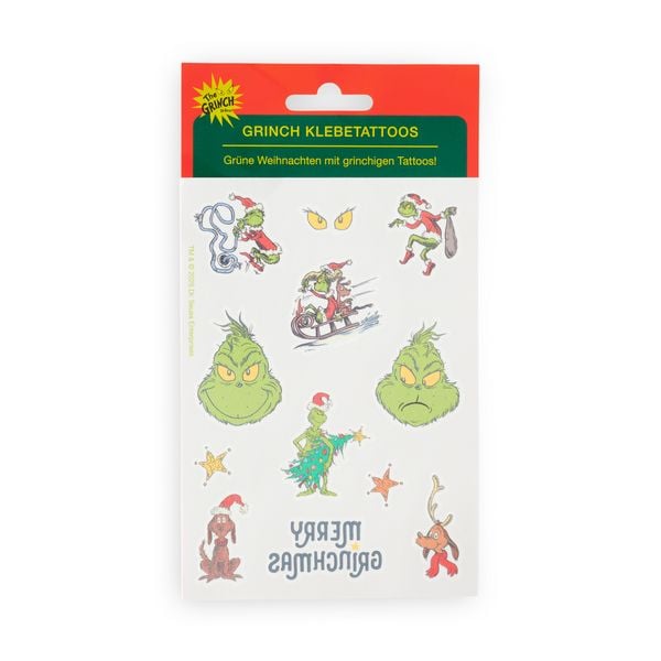 Produktbild: Tattoos "The Grinch"