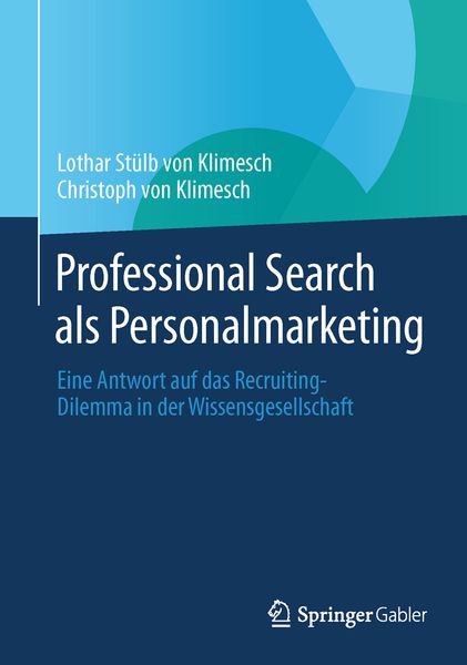 Produktbild: Professional Search als Personalmarketing
