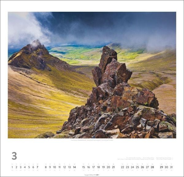 Produktbild: Island Kalender 2027 - Insel aus Feuer und Eis