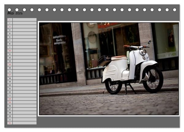 Produktbild: Oldtimer auf Tour (Tischkalender 2026 DIN A5 quer), CALVENDO Monatskalender