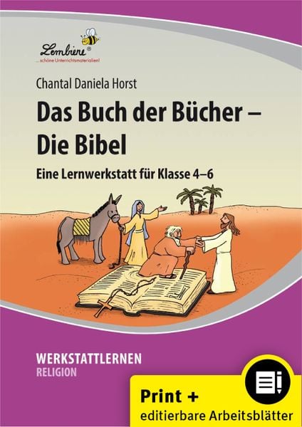 Das Buch der Bücher - Die Bibel, Set von Chantal Daniela Horst, Lernbiene, 978-3-95664-721-5