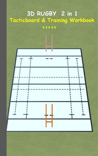 Produktbild: 3D Rugby 2 in 1 Tacticboard and Training Book
