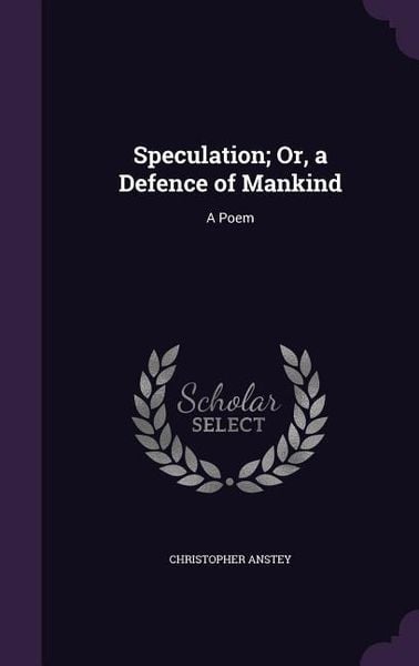 Produktbild: Speculation Or a Defence Of Ma