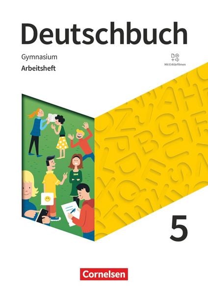 Produktbild: Deutschbuch Gymnasium - 2019 - 5. Klasse - Arbeitsheft mit L&ouml;sungen