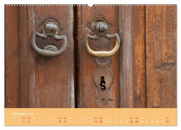 Produktbild: Anklopfen... (Wandkalender 2026 DIN A2 quer), CALVENDO Monatskalender