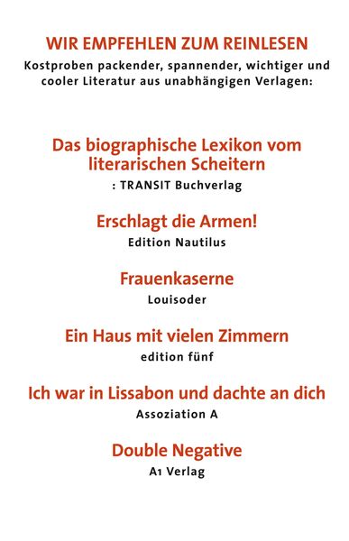 Produktbild: Wir empfehlen zum Reinlesen unsere Spitzentitel Herbst 2015