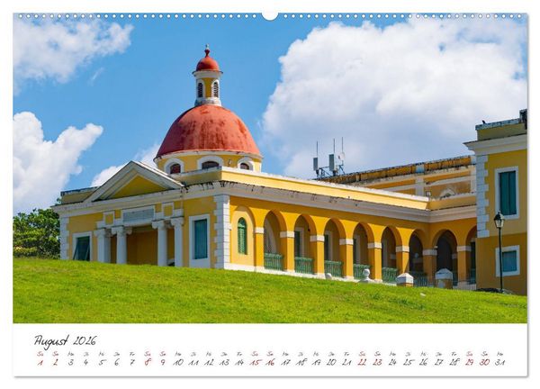 Produktbild: San Juan - Inselstadt in der Karibik (Wandkalender 2026 DIN A2 quer), CALVENDO Monatskalender