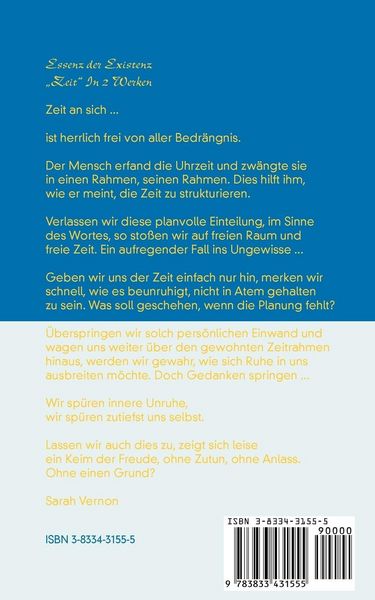 Produktbild: Essenz der Existenz - Zeit
