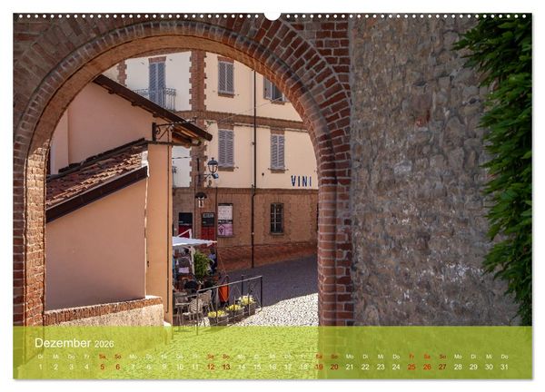 Produktbild: Barolo und Barbaresco (Wandkalender 2026 DIN A2 quer), CALVENDO Monatskalender