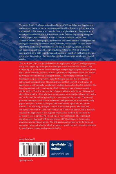 Produktbild: Soft Computing for Intelligent Control and Mobile Robotics