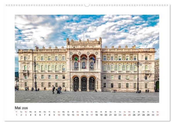 Produktbild: Friaul-Julisch Venetien - Triest (Wandkalender 2026 DIN A2 quer), CALVENDO Monatskalender