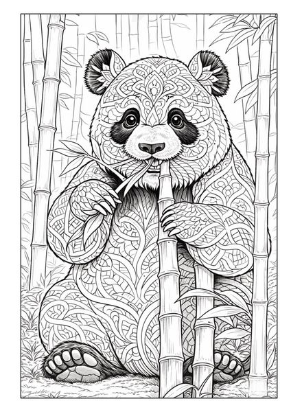 Produktbild: Mandala Tiere Malbuch f&uuml;r Erwachsene mit 50 sch&ouml;nen Ausmalmotiven