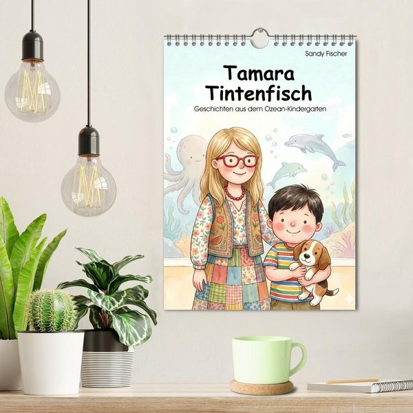 Produktbild: Tamara Tintenfisch (Wandkalender 2027 DIN A4 hoch), CALVENDO Monatskalender