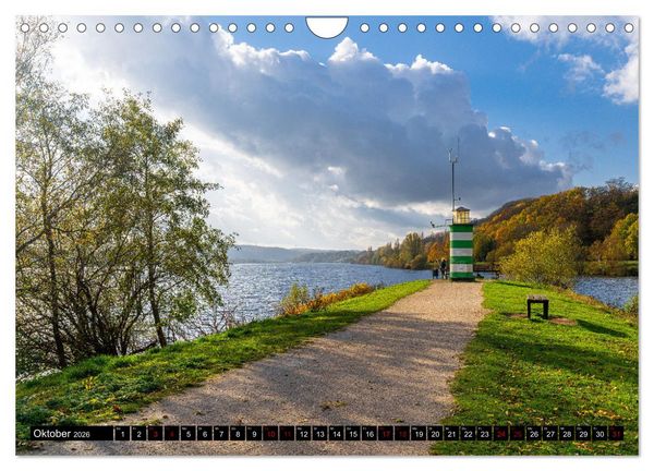 Produktbild: Wundersch&ouml;nes Ruhrgebiet - Abseits von Kohle und Stahl (Wandkalender 2026 DIN A4 quer), CALVENDO Monatskalender