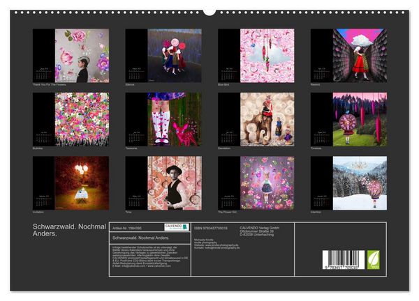 Produktbild: Schwarzwald. Nochmal Anders. (hochwertiger Premium Wandkalender 2026 DIN A2 quer), Kunstdruck in Hochglanz