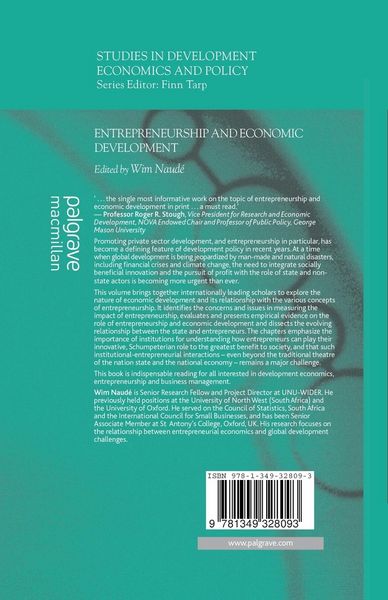 Produktbild: Entrepreneurship and Economic Development