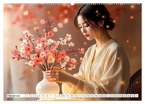 Produktbild: Lichtgefl&uuml;ster (Wandkalender 2026 DIN A2 quer), CALVENDO Monatskalender