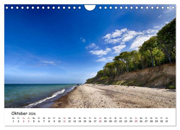 Produktbild: Ostsee Sehnsucht (Wandkalender 2026 DIN A4 quer), CALVENDO Monatskalender