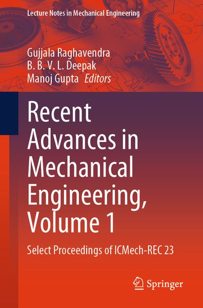Produktbild: Recent Advances in Mechanical Engineering, Volume 1