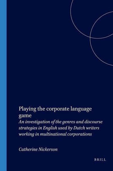 Produktbild: Playing the Corporate Language Game