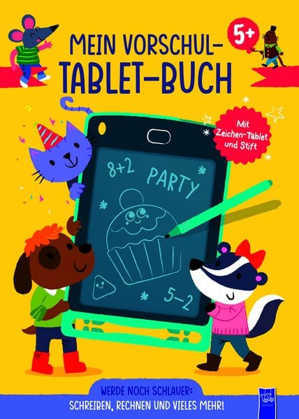 Mein Vorschul-Tablet-Buch 5 + (gelbes Cover), Gebundene Ausgabe von , Yoyo Books, 978-94-6505-459-9