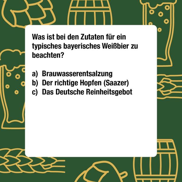 Produktbild: Das Weizenbier-Quiz